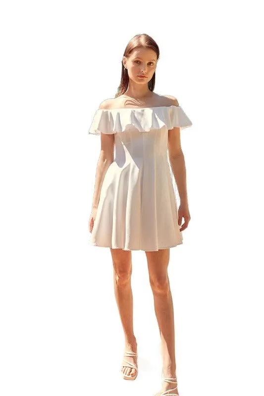 A Line Ruffle Dress