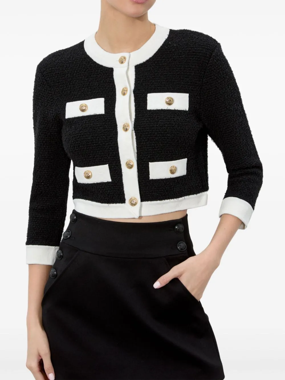 Alice   Olivia Jackets Black