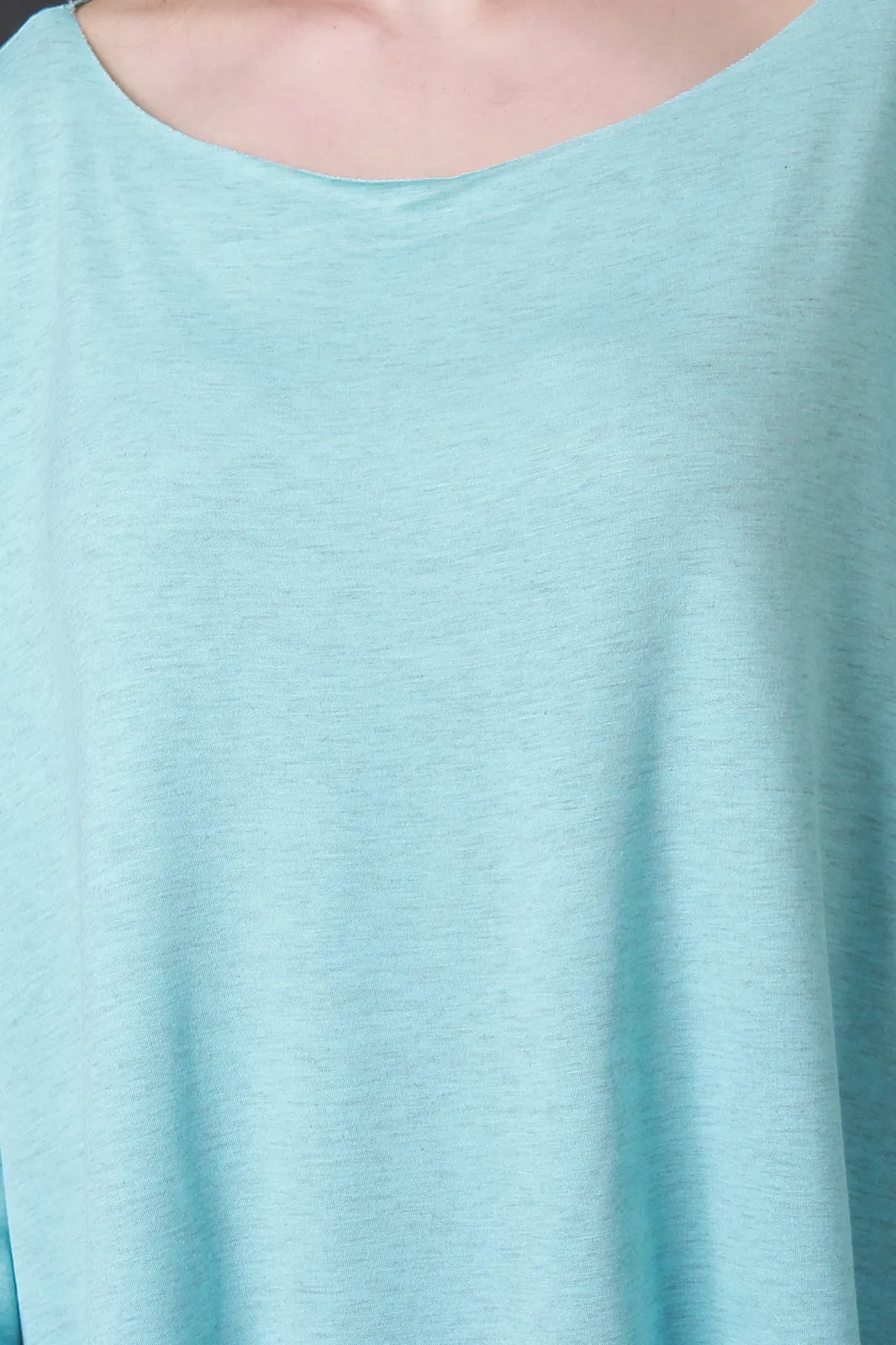 Asymmetrical Off-The-Shoulder Trapeze Top