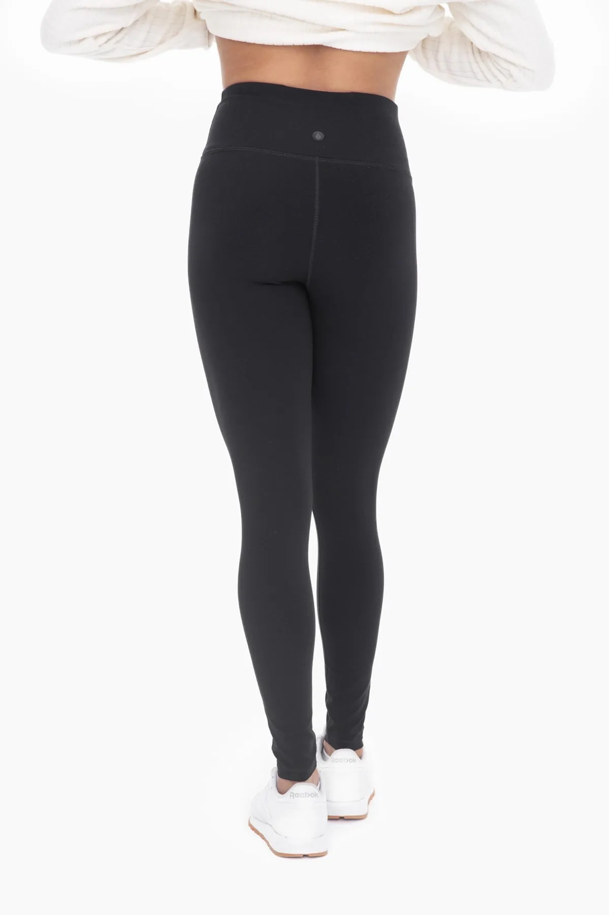 Bronze Tactel-Lycra High-Impact Leggings