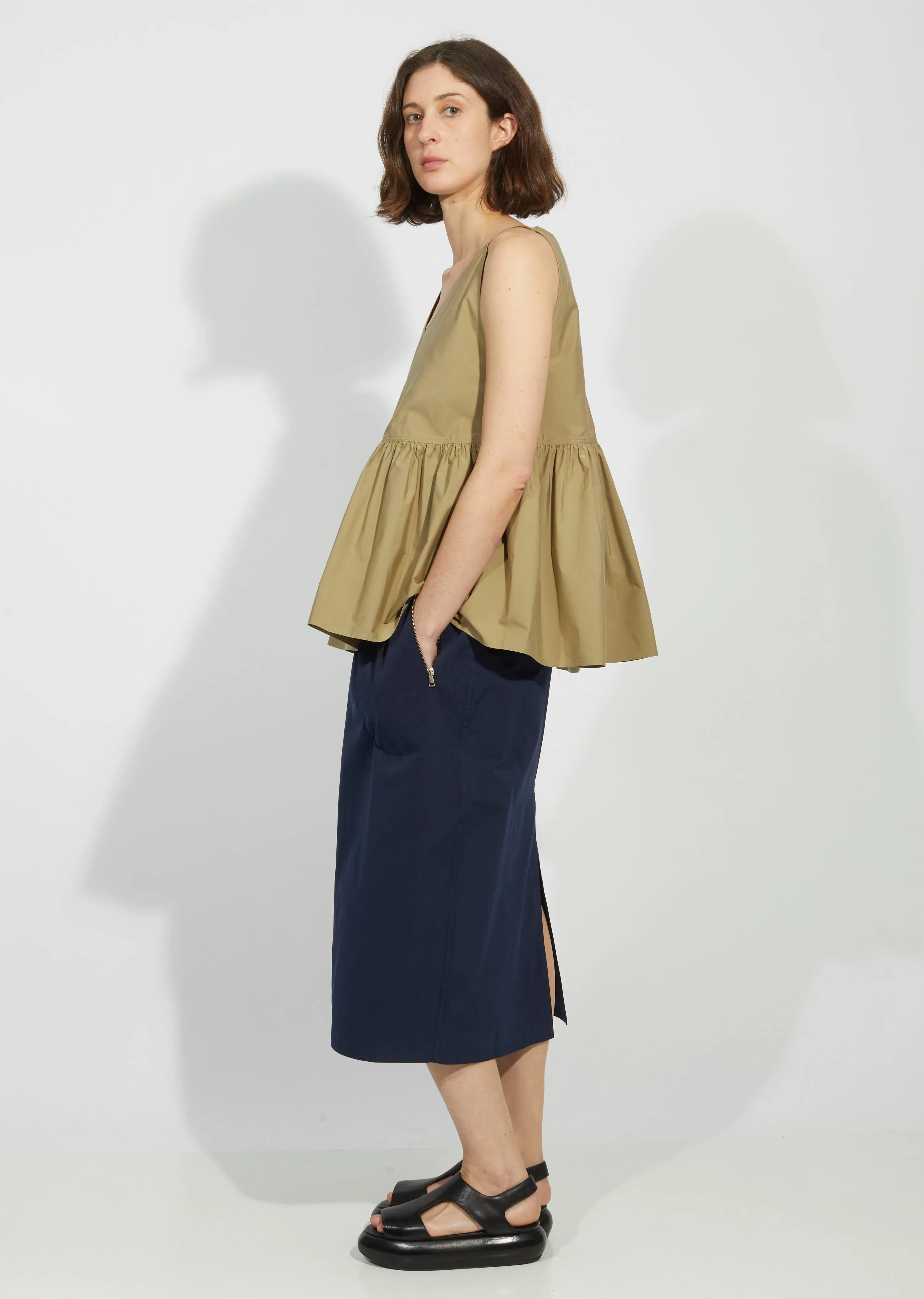 Bumble Peplum Tank Top