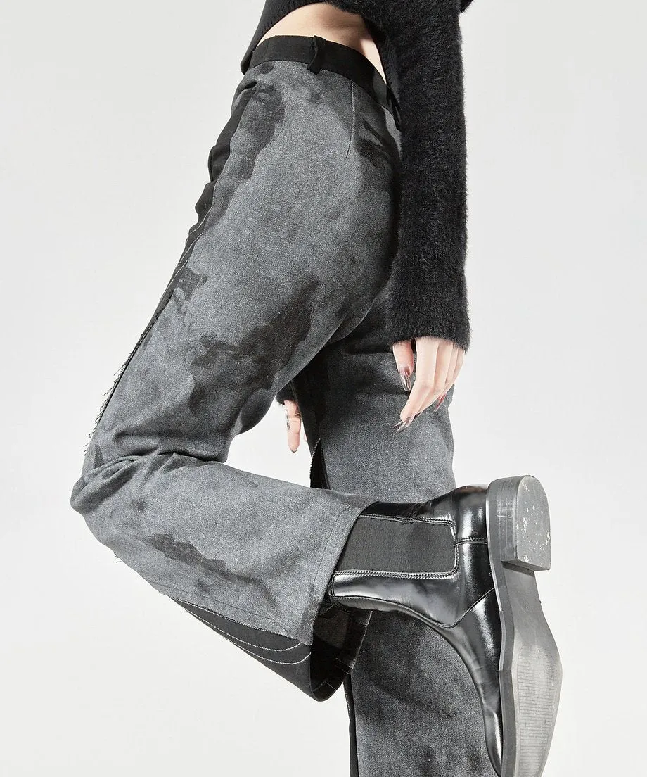 Cropped Flare Pants