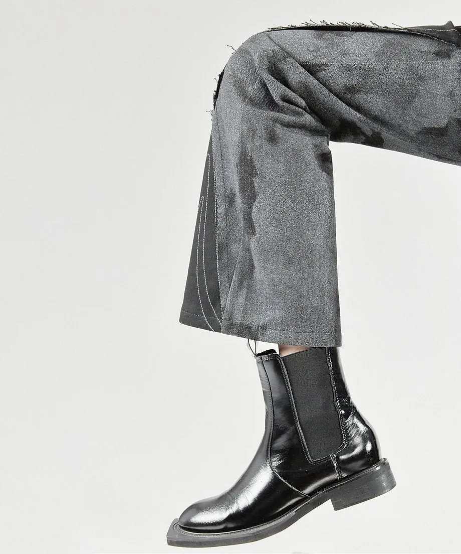 Cropped Flare Pants