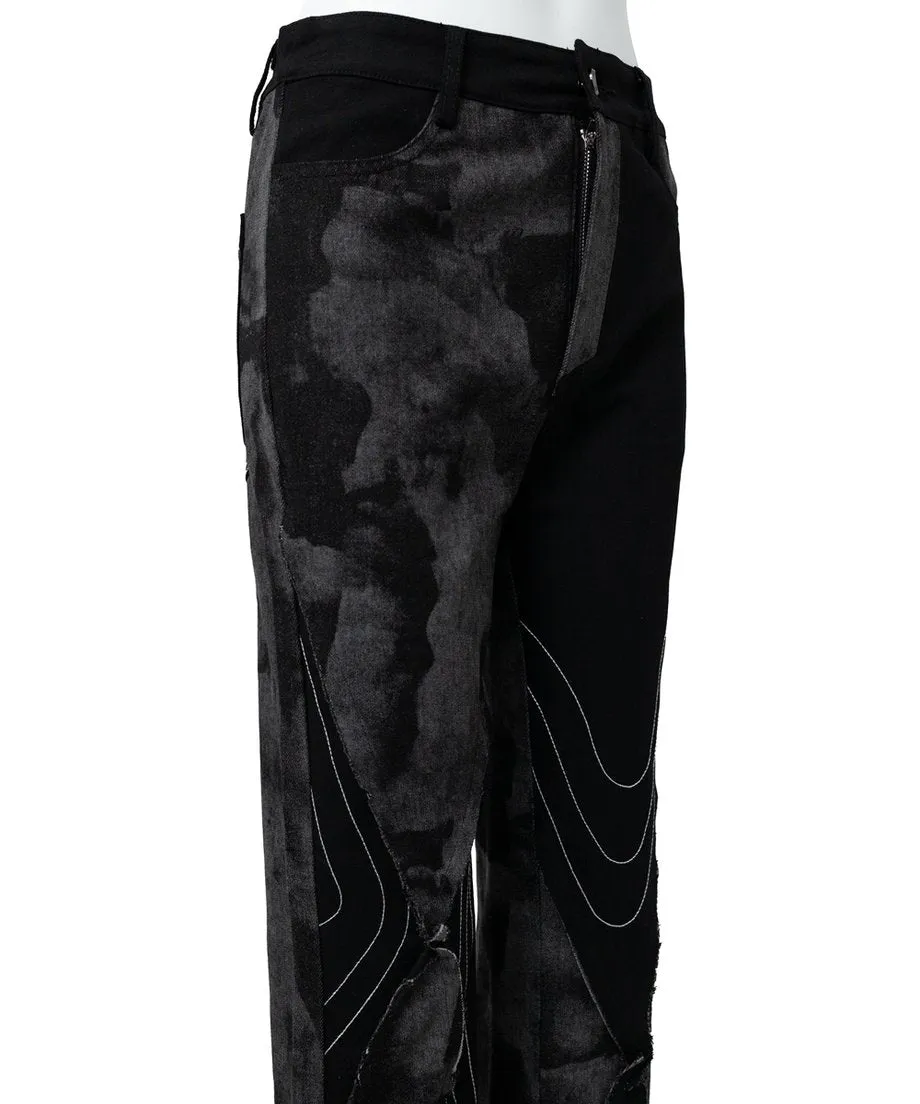 Cropped Flare Pants