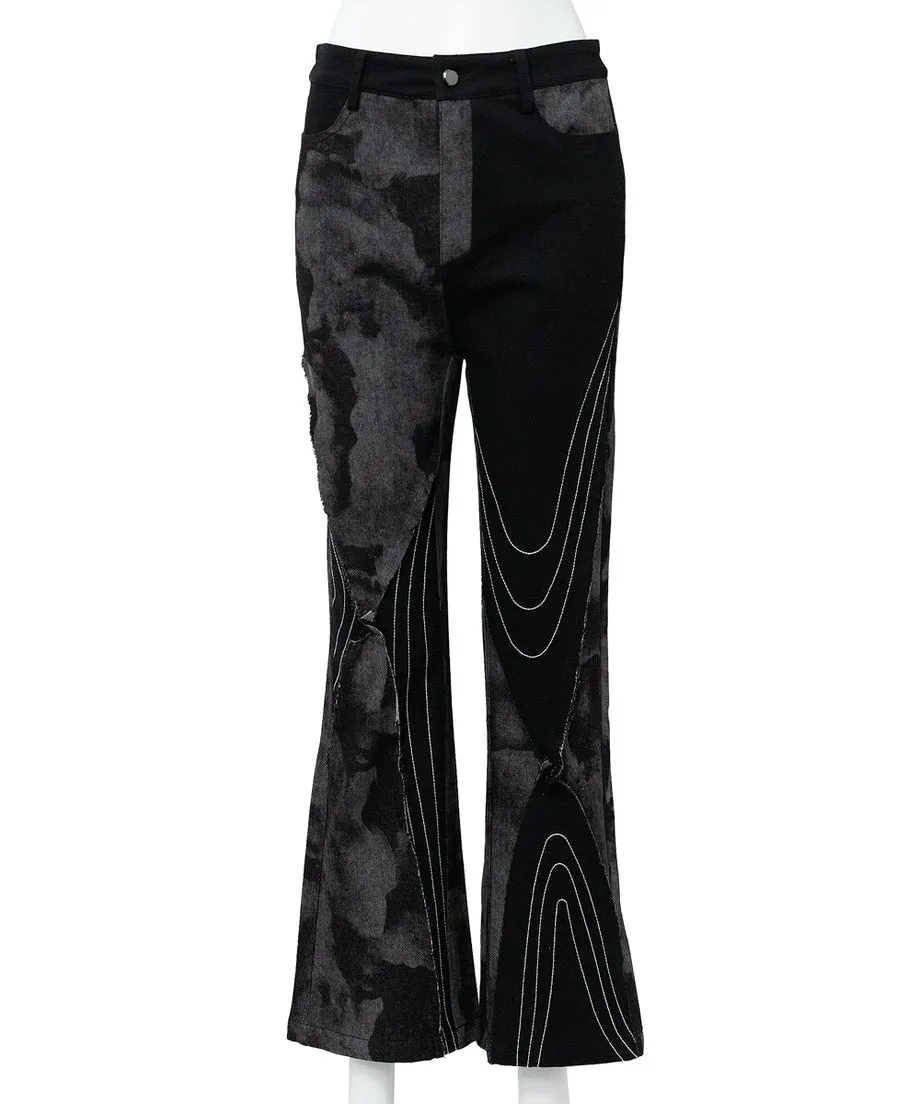 Cropped Flare Pants