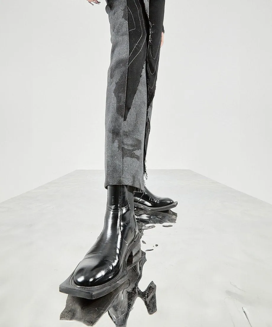 Cropped Flare Pants