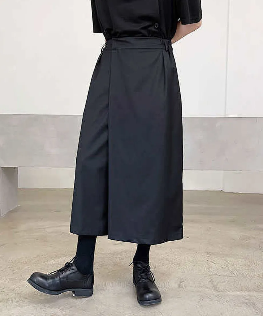 Cropped Wide Pants