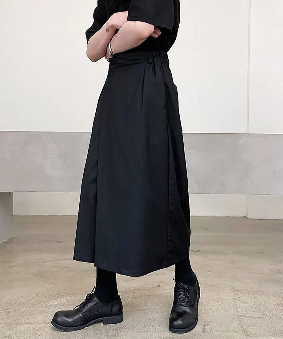 Cropped Wide Pants