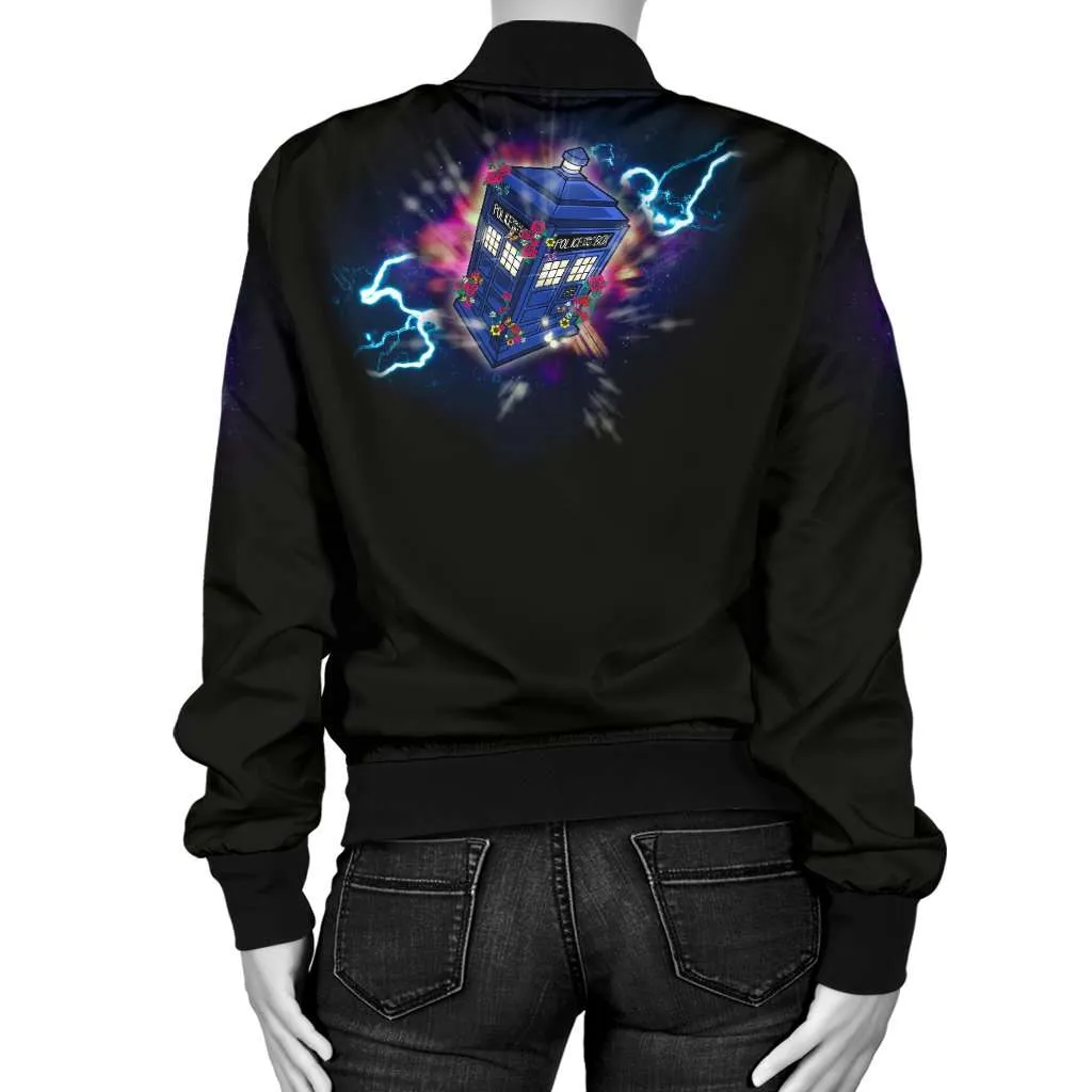 Doctor Who 13th Doctor TARDIS Women's Bomber Jacket