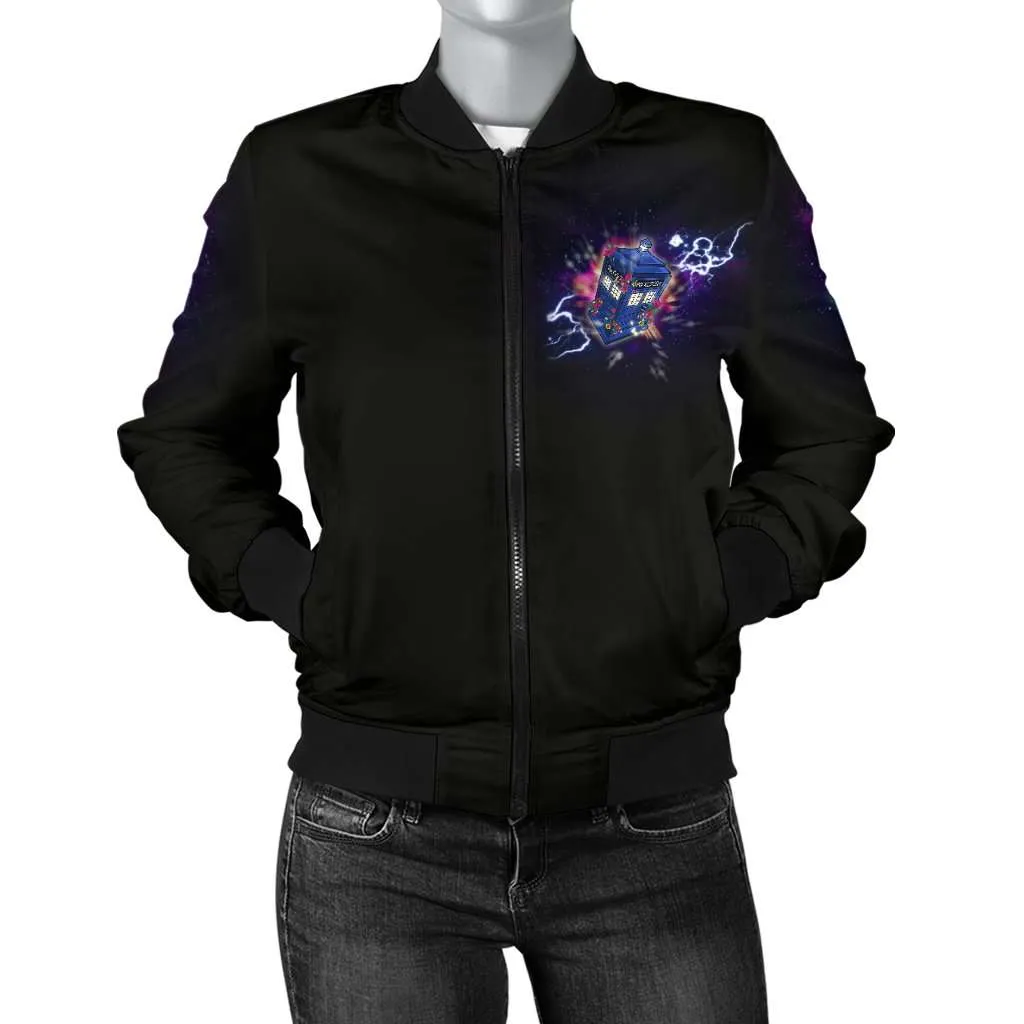 Doctor Who 13th Doctor TARDIS Women's Bomber Jacket
