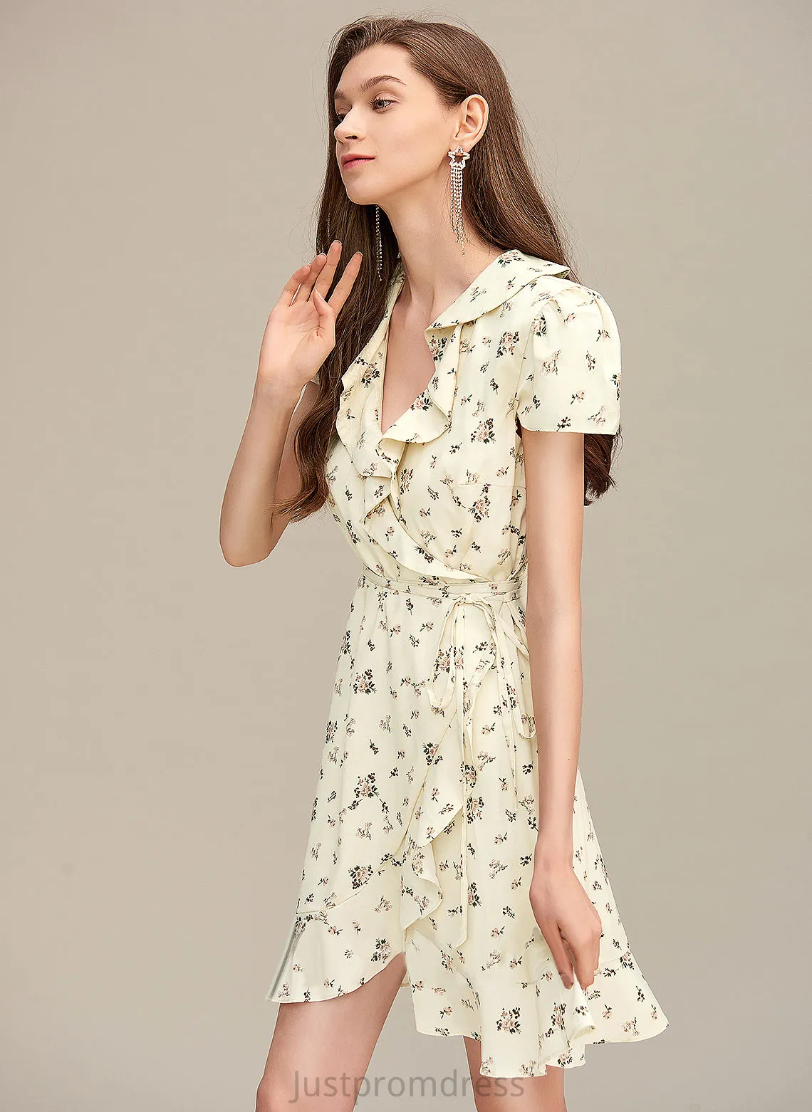 Dresses Casey A-line V-Neck Formal Dresses