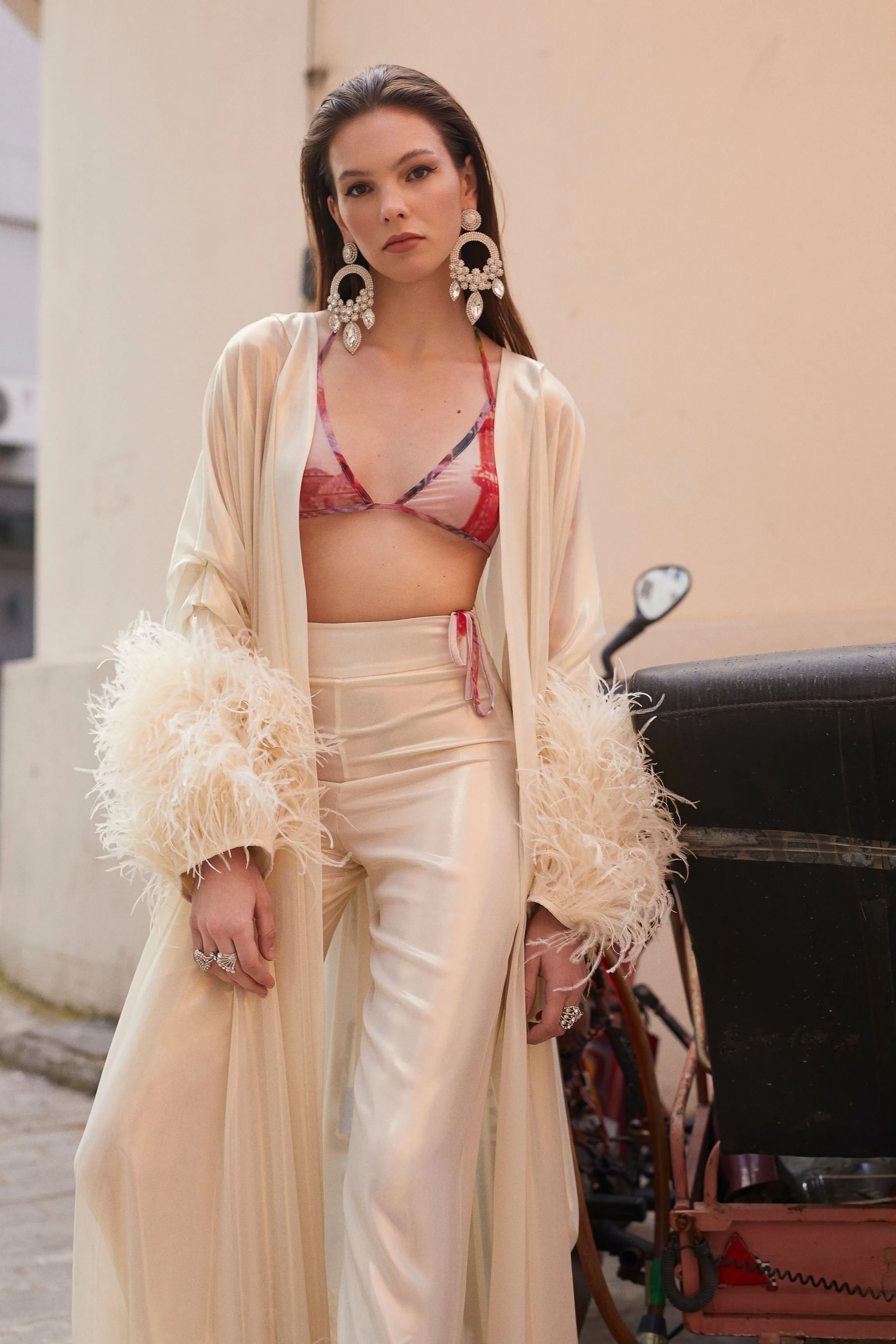 Ipek Pants in Pearl