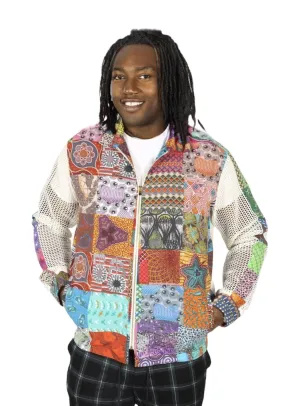 Jacket Multi Print Patch D&D White
