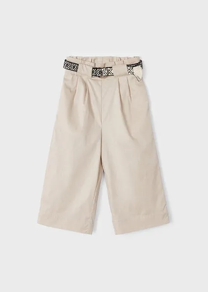 Mayoral Cropped pants w/ belt