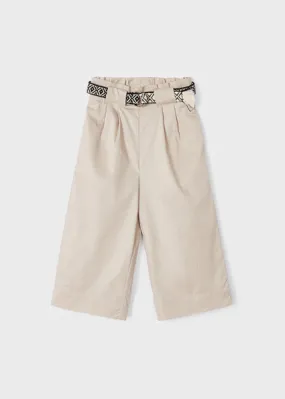Mayoral Cropped pants w/ belt