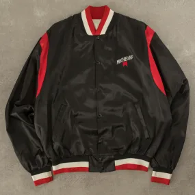 MEN'S VINTAGE 1980S MICHELOB BOMBER JACKET - LARGE
