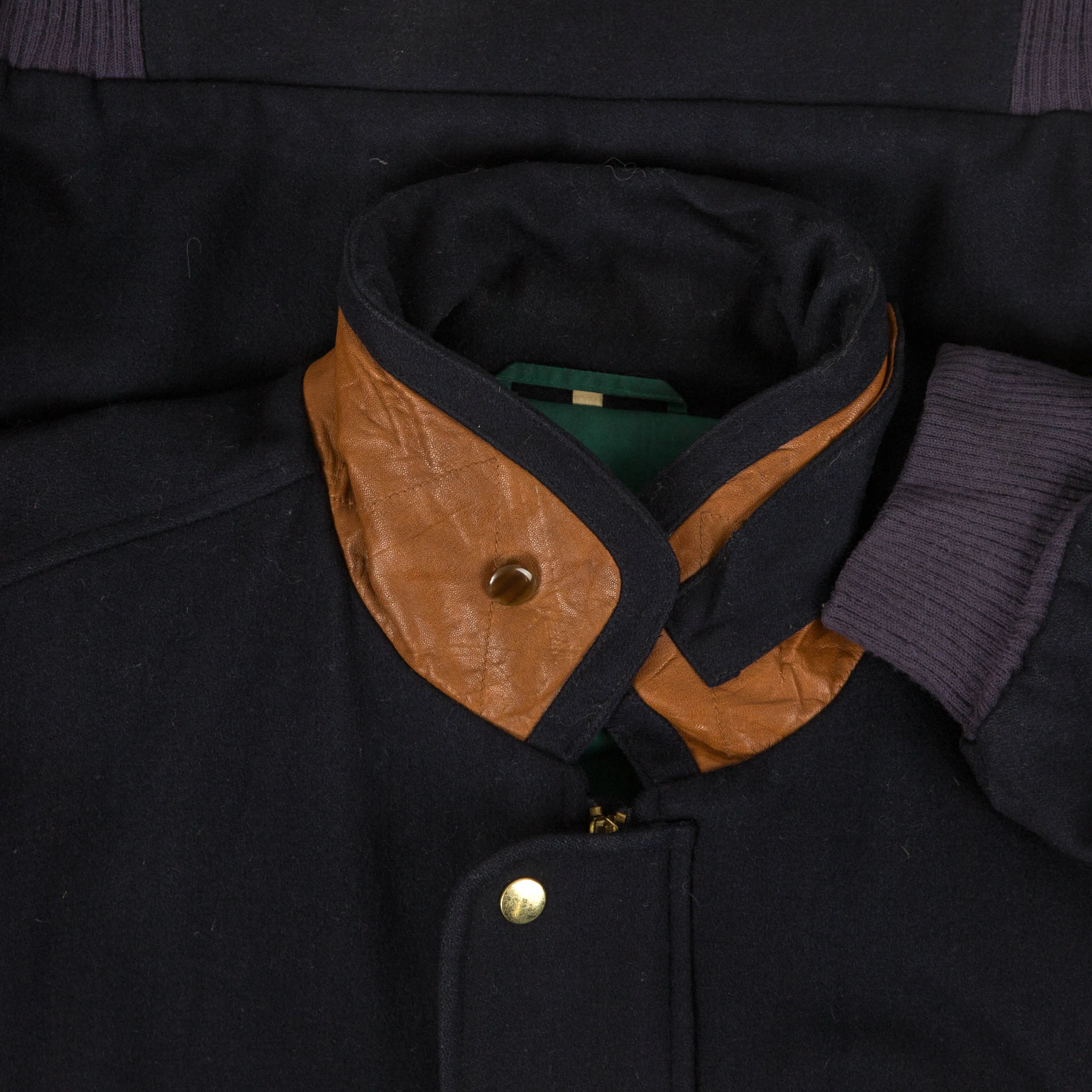 MEN'S VINTAGE 1990S WOOL BOMBER JACKET - X-LARGE
