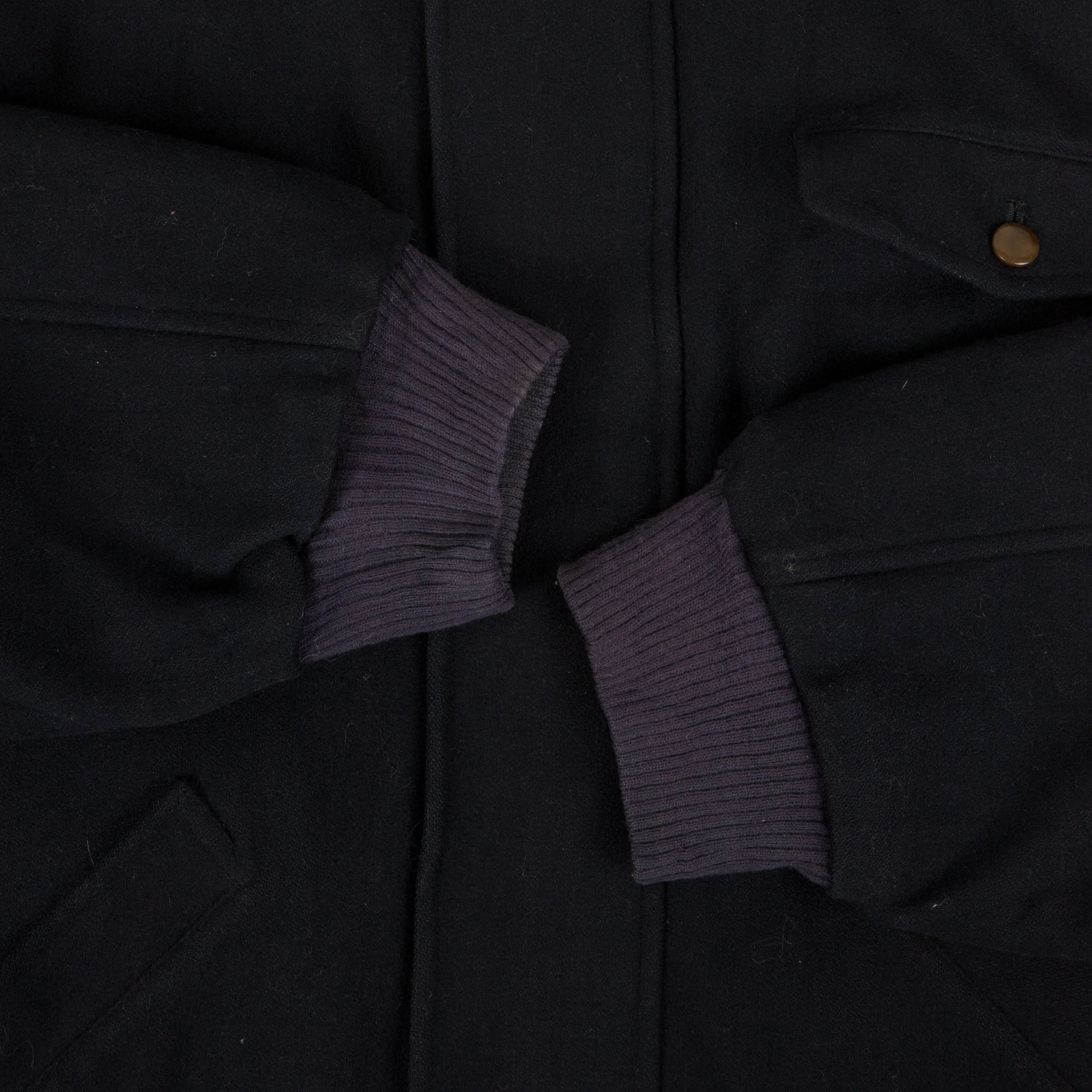 MEN'S VINTAGE 1990S WOOL BOMBER JACKET - X-LARGE