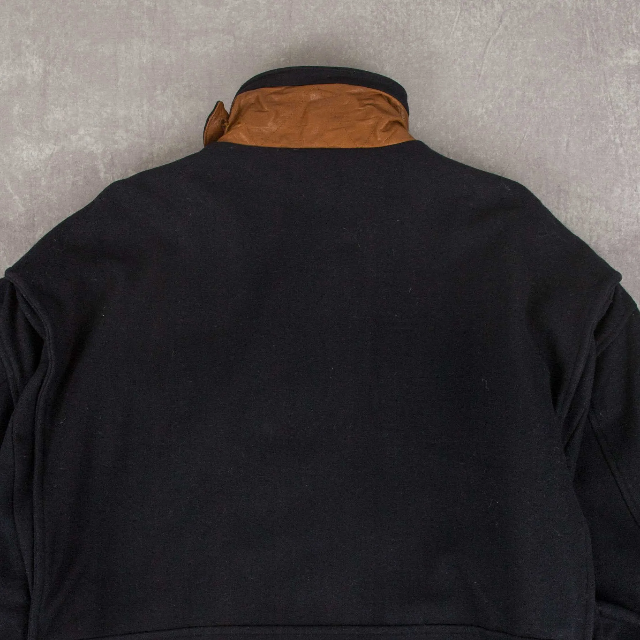 MEN'S VINTAGE 1990S WOOL BOMBER JACKET - X-LARGE
