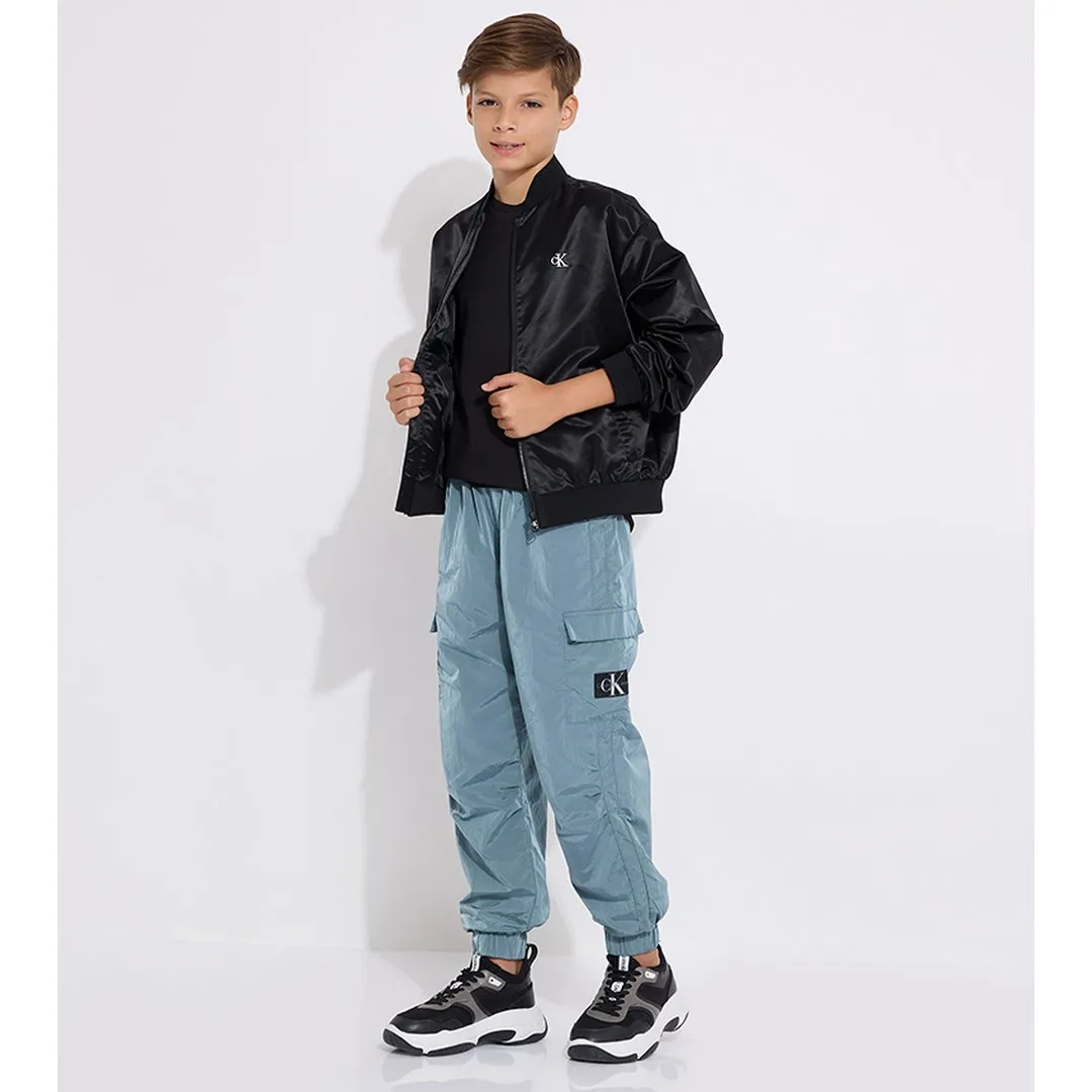 Nylon Bomber Mat Bac/ Beh/ 6