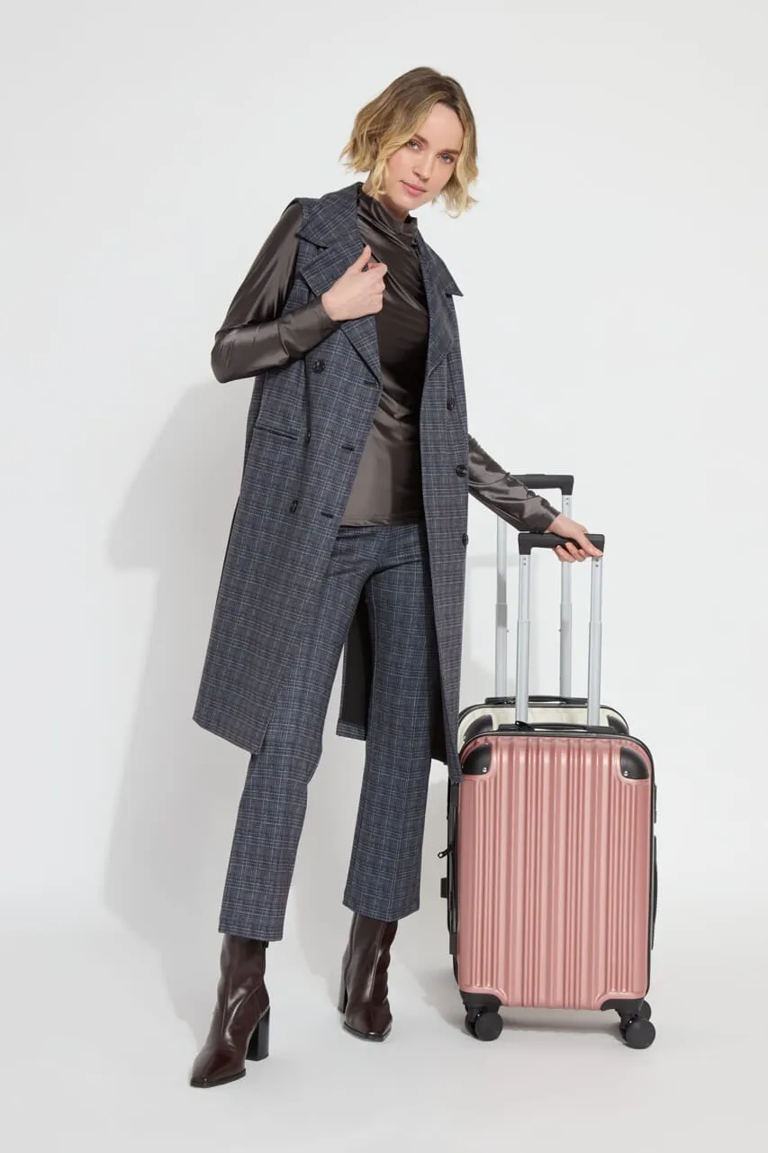 Patterned Ankle Elysse (27.5" Inseam) | Wall Street Plaid
