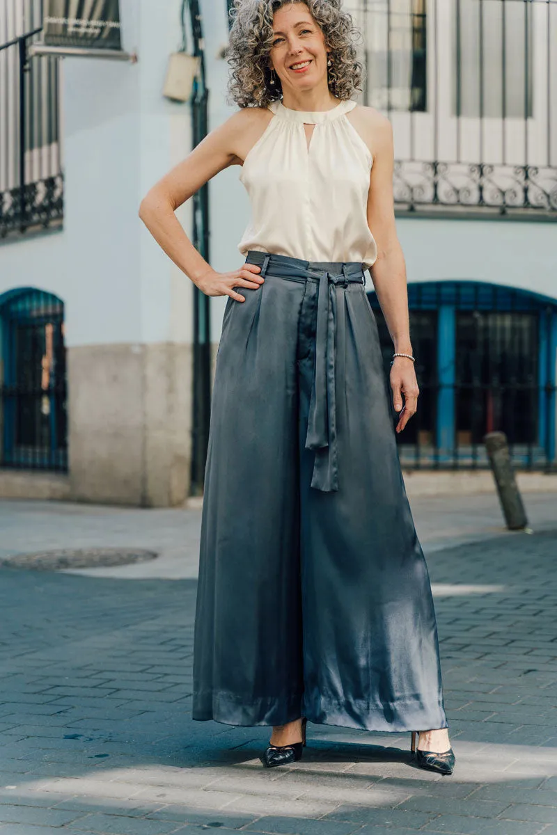 PDF Pattern - Cannes Wide-Legged Trousers | Liesl   Co