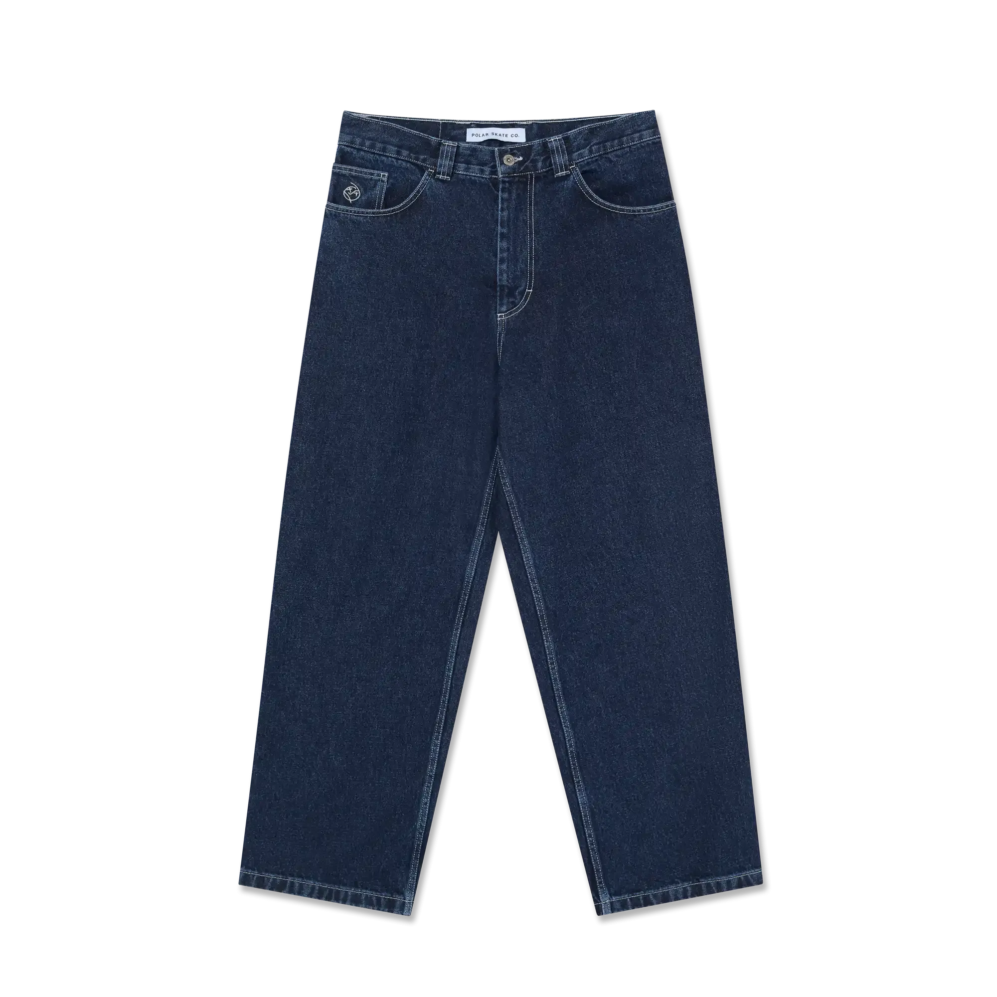 Polar Big Boy Pants - Indigo w/ Contrast Stitching