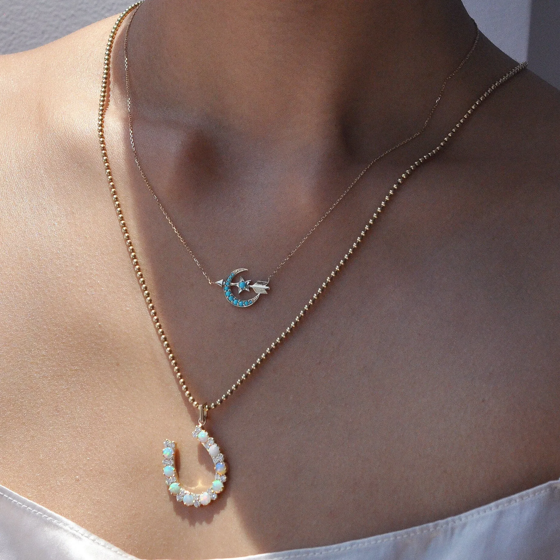 Solid Bead Chain Necklace