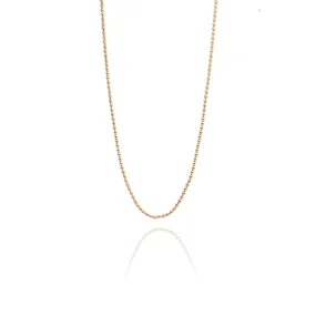 Solid Bead Chain Necklace