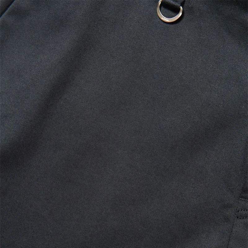SOPHNET. Wide Cropped Pants Black