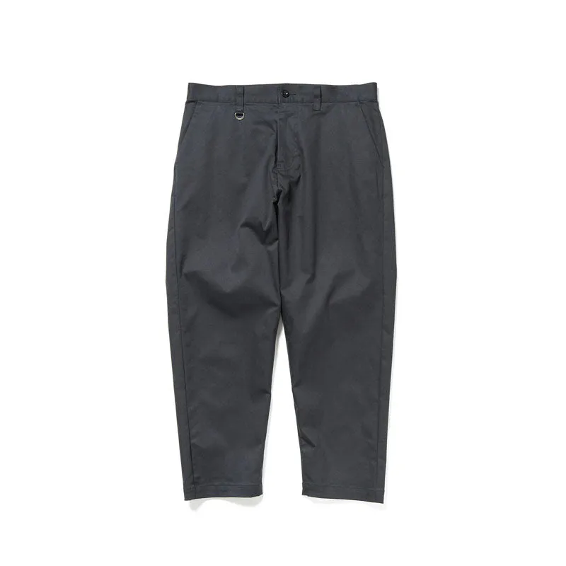 SOPHNET. Wide Cropped Pants Black