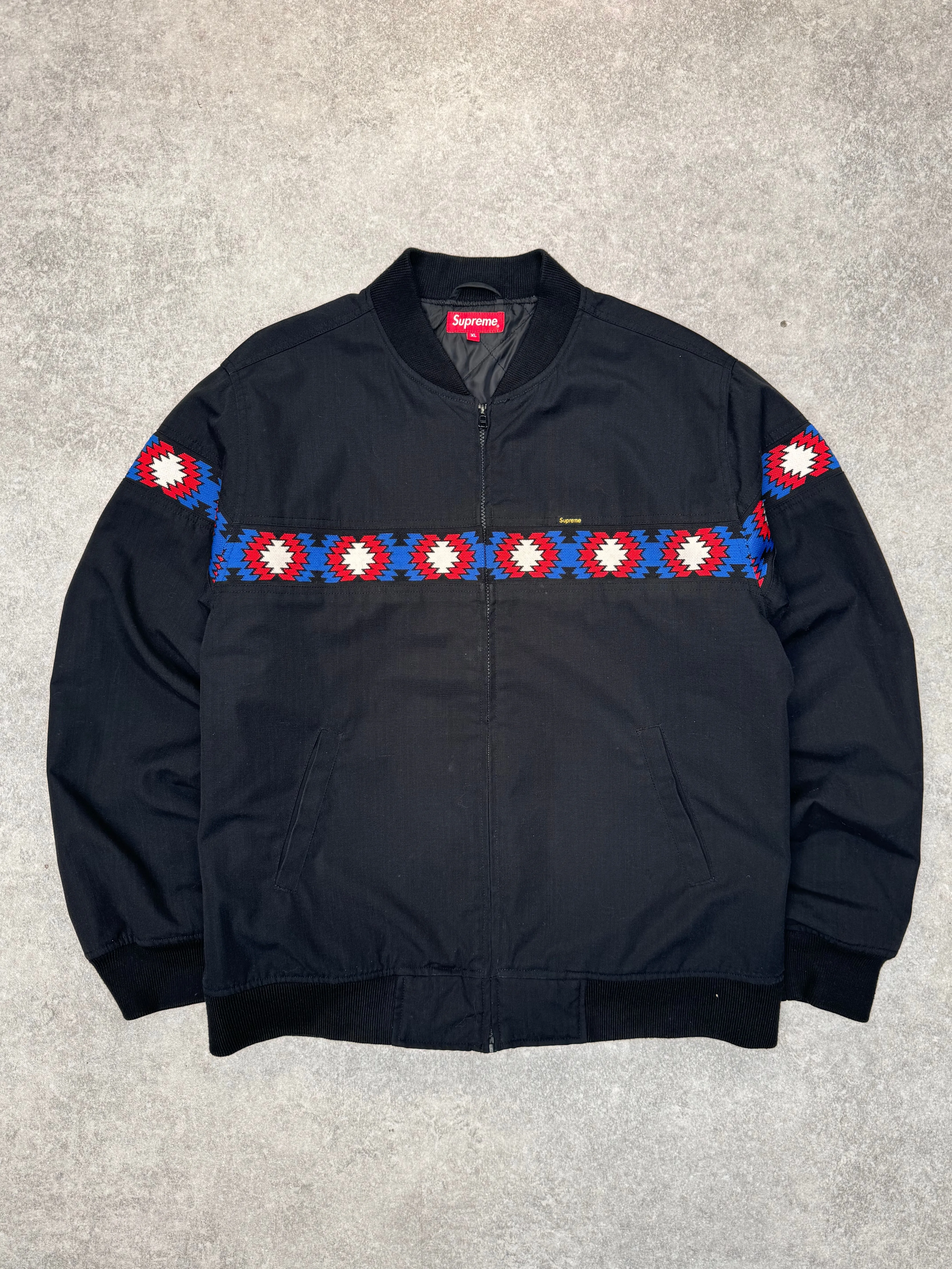 S/S 2017 Supreme Aztec Trail Bomber Jacket