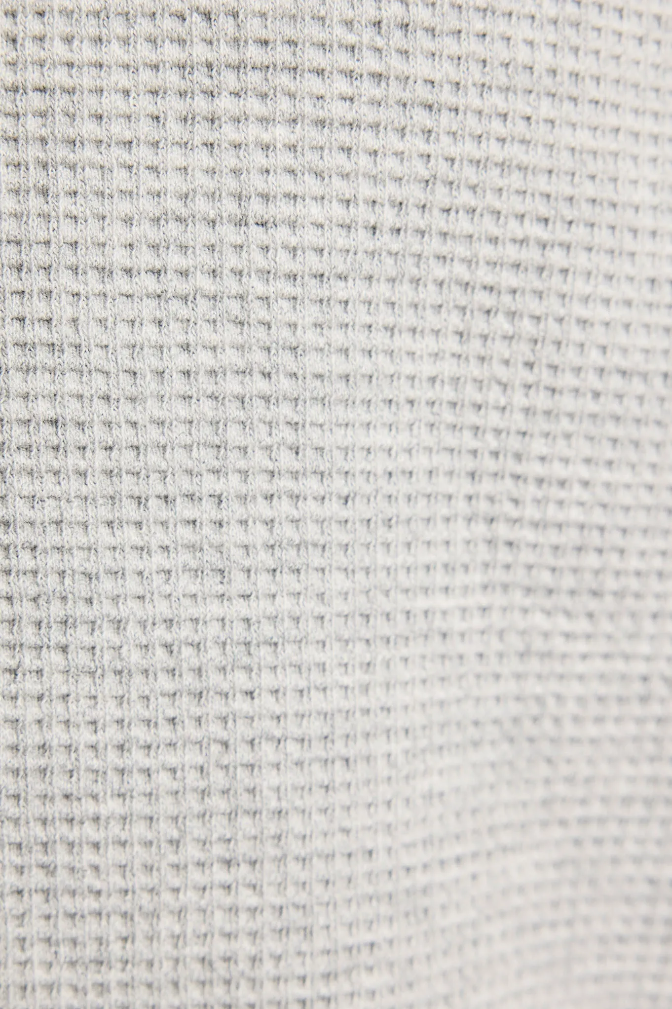 Waffle Knit Track Pant in Heather Grey
